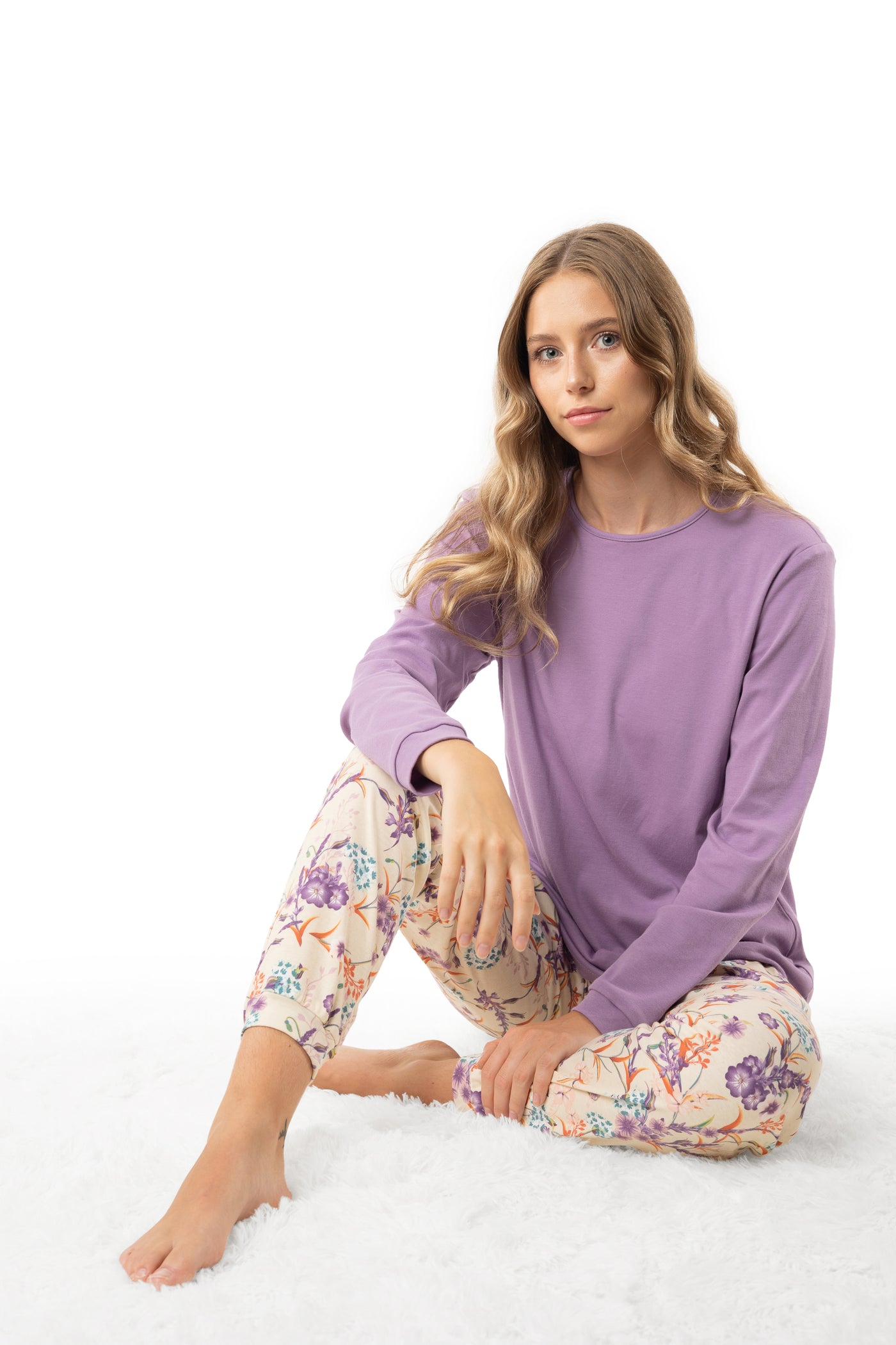 Ladies Floral Pyjamas