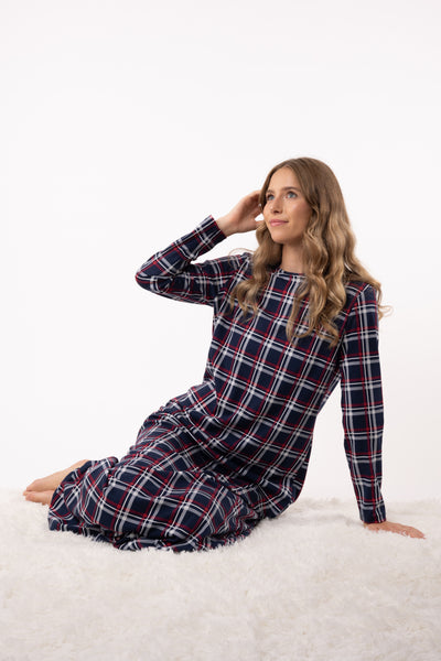 Ladies Plaid Nightgown