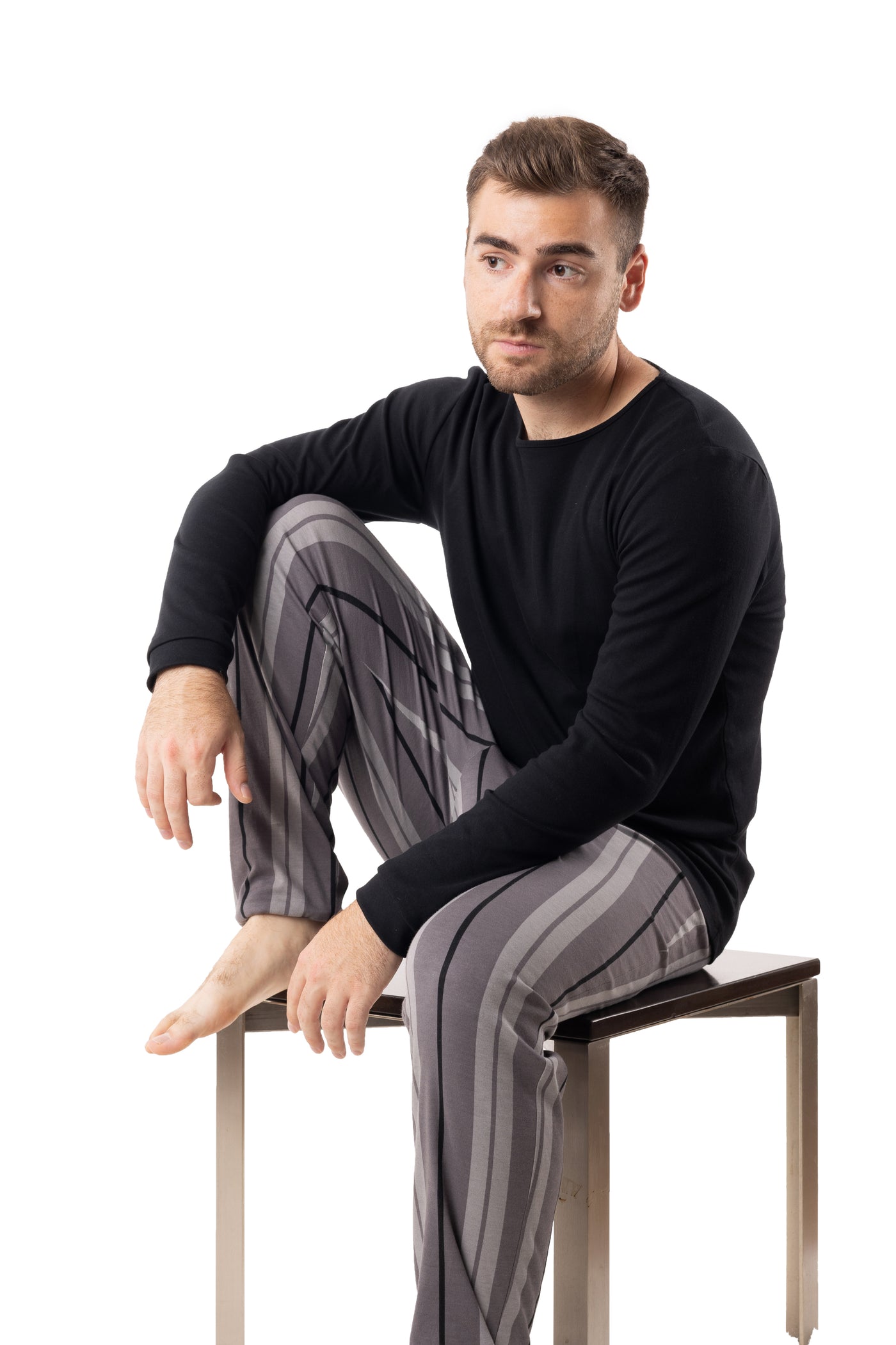 Mens Striped Pyjamas