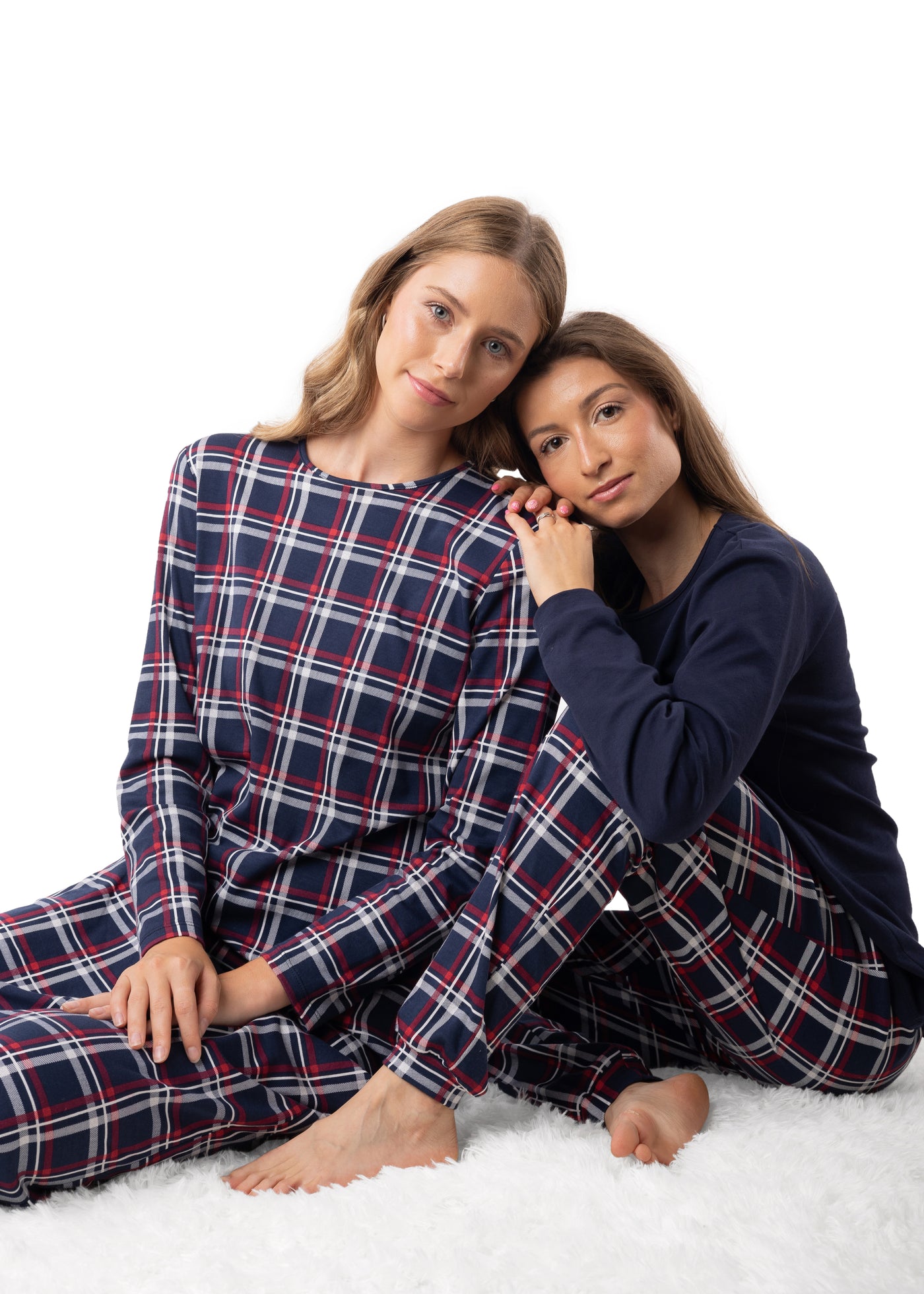 Ladies Plaid Pyjamas