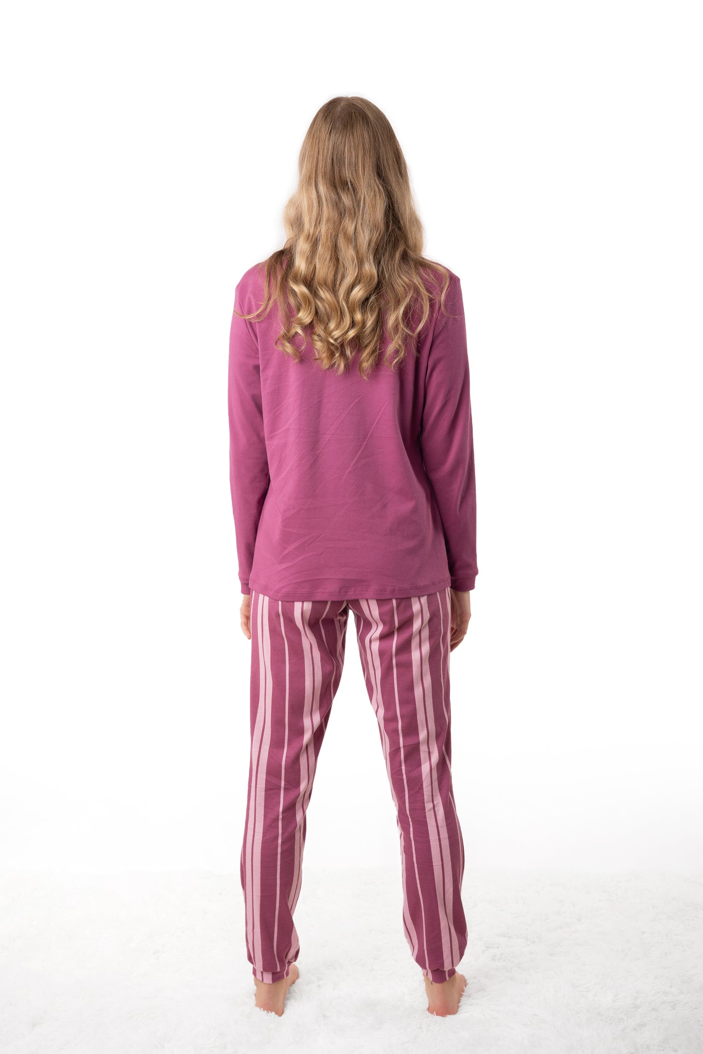 Ladies Stripe Pyjamas