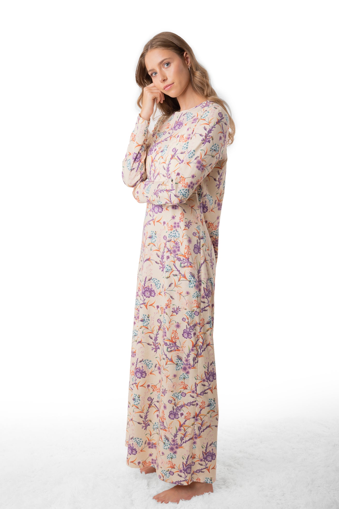 Ladies Floral Nightgown