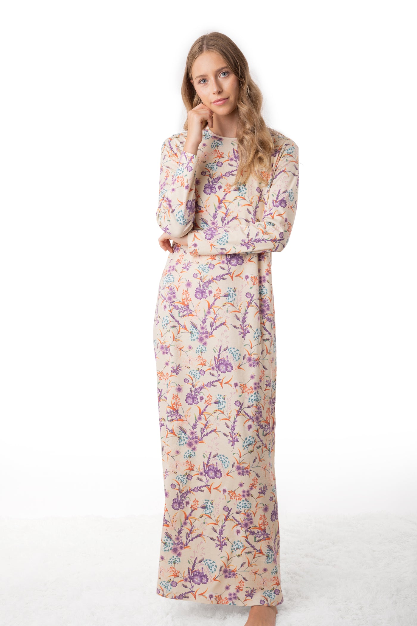 Ladies Floral Nightgown